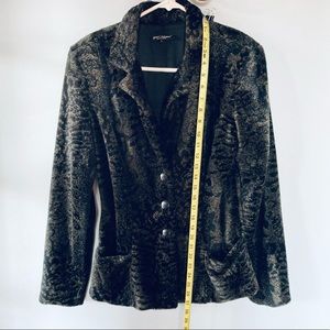 Betsey Johnson Faux Fur Jacket